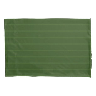 Beautiful Greens Stripe   Pillowcase