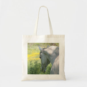 Beautiful Grey Mare Horse Tote Bag