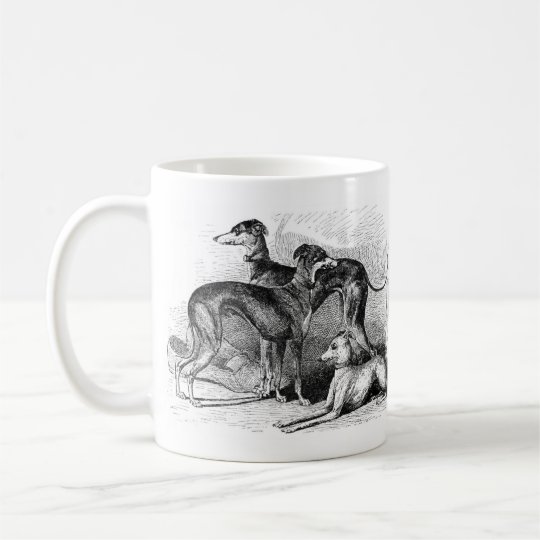 Beautiful Greyhounds Coffee Mug