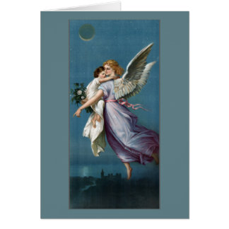 Beautiful Guardian Angel Painting