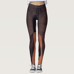 Beautiful Guitar Leggings