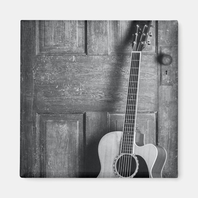 Beautiful Guitar Magnet (Front)
