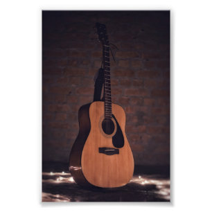 Beautiful Guitar Photo Print