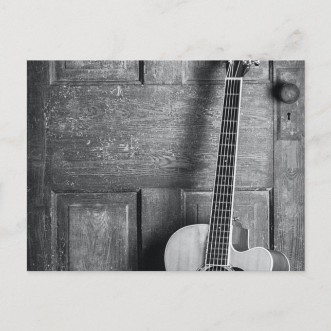 Beautiful Guitar Postcard (Front)