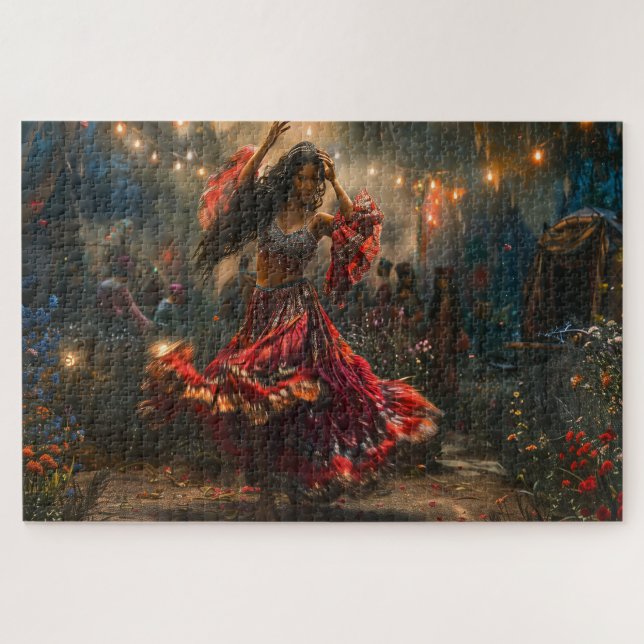 Beautiful Gypsy Dancer Jigsaw Puzzle (Horizontal)