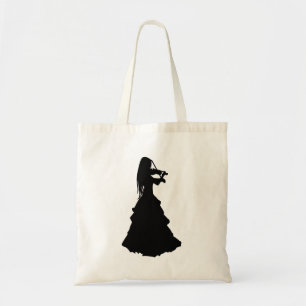 Beautiful Gypsy Girl Plays Violin Tote Bag