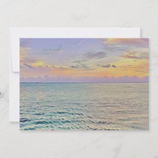 Beautiful Haena Sea Greeting Card