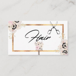 ★ Beautiful Hairstylist Business Card