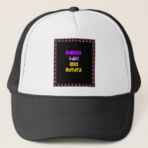 Beautiful Hakuna Matata Art Print Trucker Hat