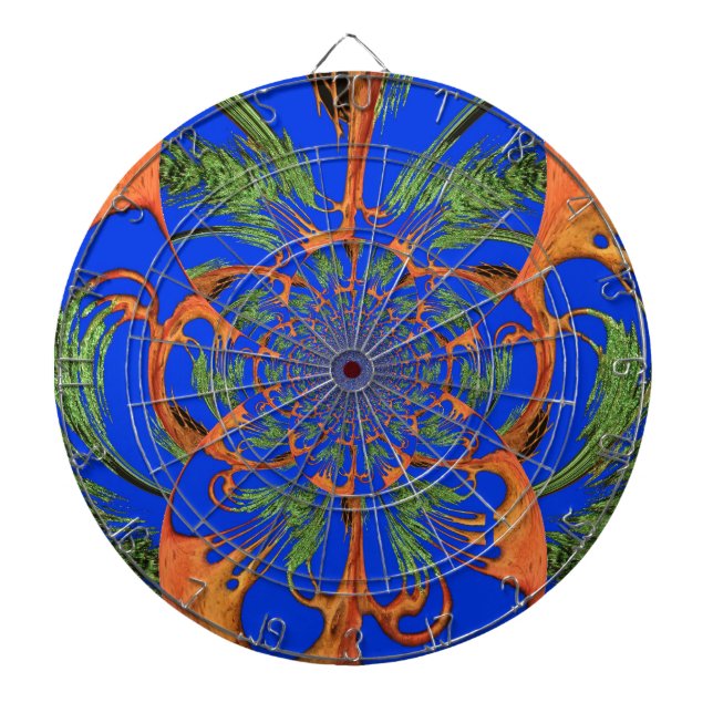 Beautiful Hakuna Matata Fusion Designer Graph Dartboard (Front)