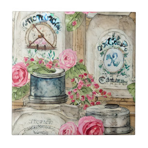 Beautiful Hand crafts Rustic kitchen backsplash Ceramic Tile