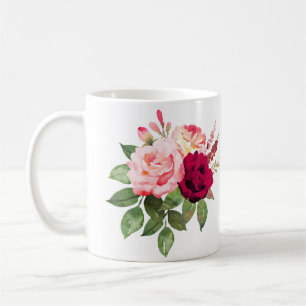 Beautiful hand painted in Rich Colours Coffee Mug