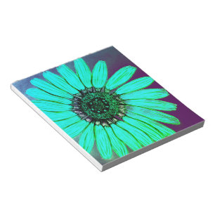 Beautiful hand Sketched Flower Notepad