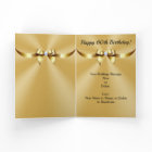 Beautiful, Happy 60th Birthday Cards, Personalised