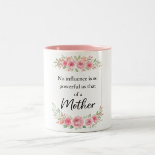 Beautiful Happy Mother's Day Mum Two-Tone Coffee Mug