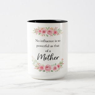 Beautiful Happy Mother's Day Mum Two-Tone Coffee Mug