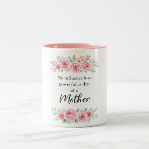 Beautiful Happy Mother's Day Mum Two-Tone Coffee Mug
