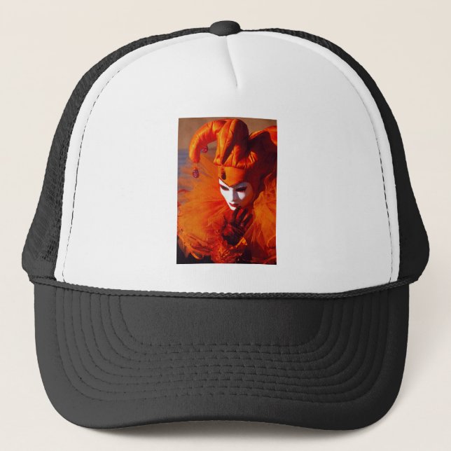 Beautiful Harlequin Trucker Hat (Front)