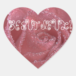 BEAUTIFUL HEARTS HEART STICKER