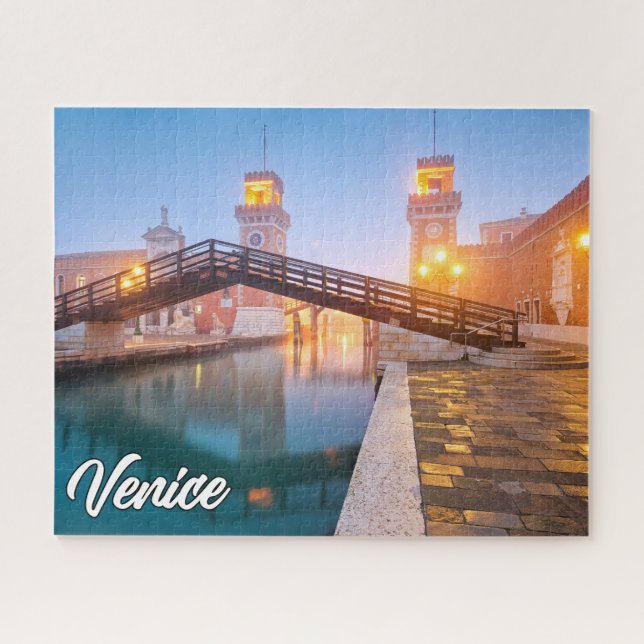 Beautiful Historic City Of Venice, Italy Jigsaw Puzzle (Horizontal)