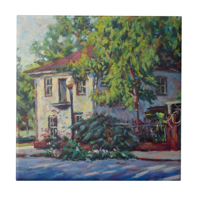 Beautiful Historic Home in New Harmony Ceramic Tile (Front)