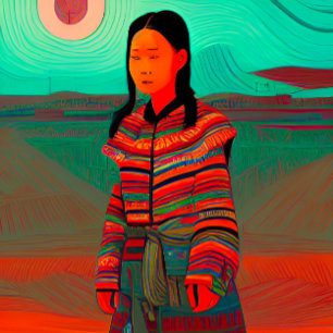 Beautiful Hmong Art Tapestry