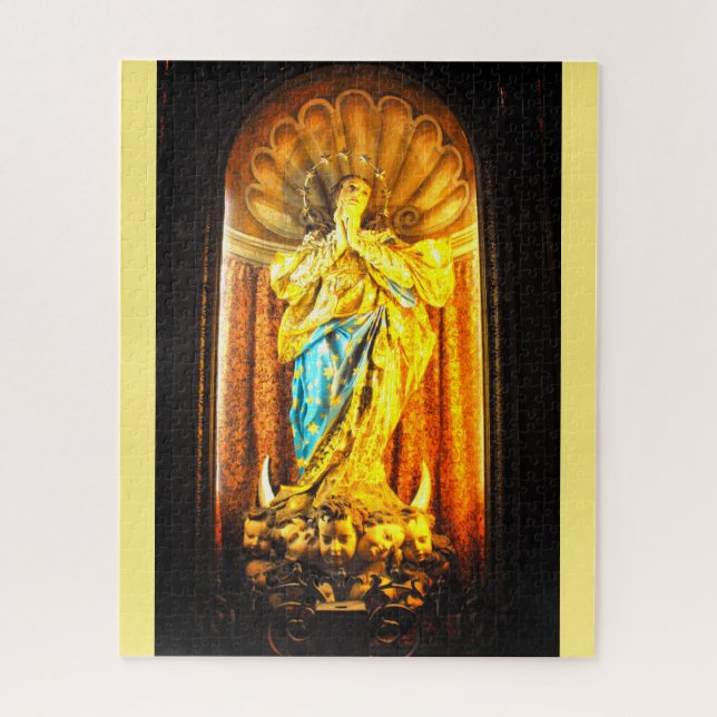 Beautiful Holy Mother Mary Jigsaw Puzzle (Vertical)