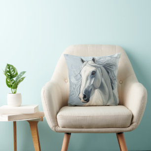 BEAUTIFUL HORSE #1 Throw Pillow