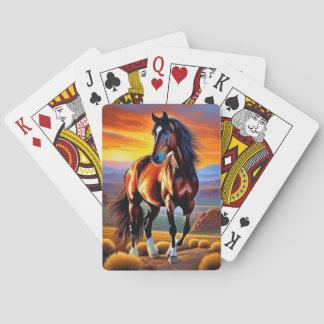 Beautiful Horse Art Deck of Playing Cards