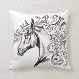 beautiful horse cushion