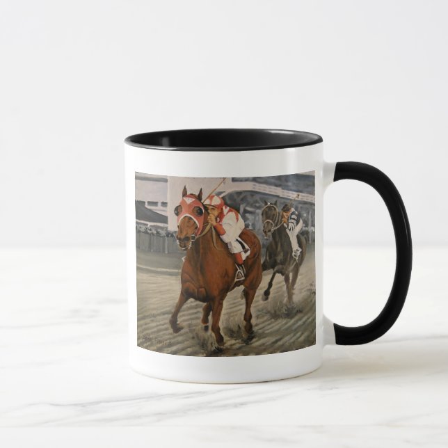 Beautiful Horse Delights Owners in Classic Race Mug (Right)