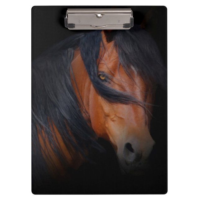 Beautiful Horse Head Clipboard (Front)