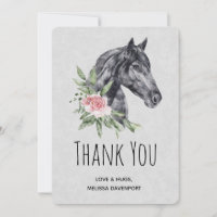 Beautiful Horse Head Portrait in Watercolor