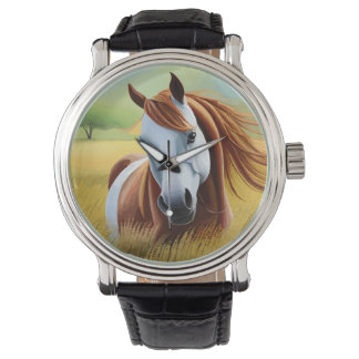 Beautiful Horse in the Landscape Watch