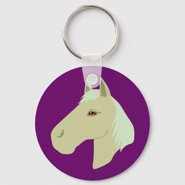 Beautiful Horse Key Ring (Front)