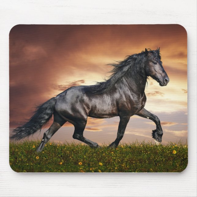 Beautiful Horse Mouse Pad (Front)