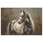 Beautiful Horse Piebald Coat Painting Decoupage