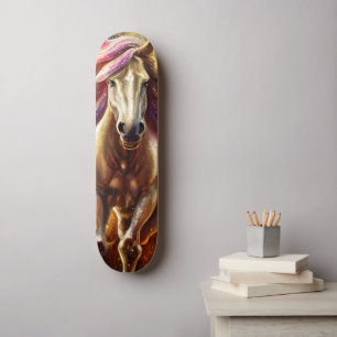 Beautiful Horse Skateboard