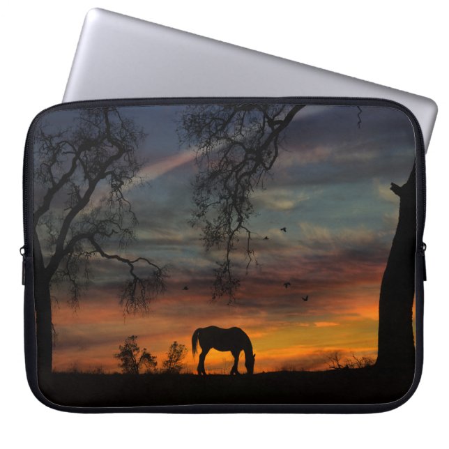 Beautiful Horse Southwestern Laptop Sleeve (Front)