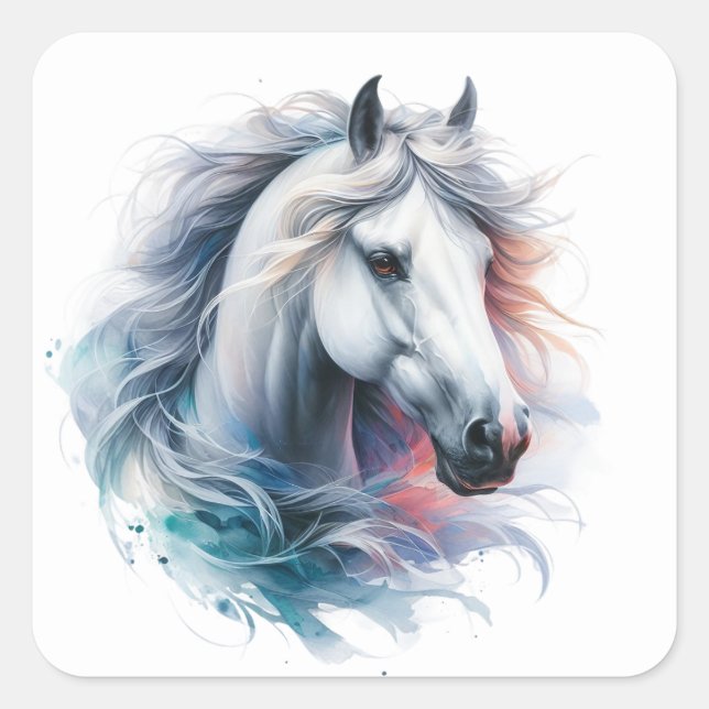 Beautiful Horse Stickers (Front)