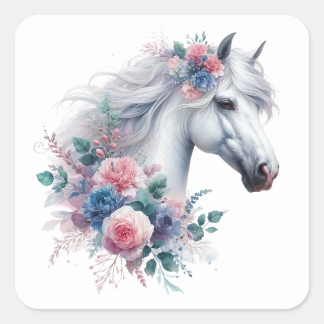Beautiful Horse Stickers (Front)