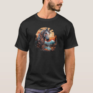 beautiful horse wild Idea Creative Inspiration Gra T-Shirt