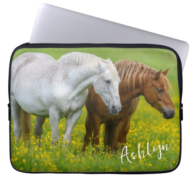 Beautiful Horses  Laptop Sleeve (Front)
