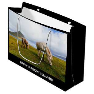 Beautiful horses Large Gift Bag
