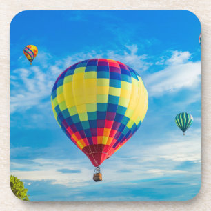 Beautiful Hot Air Balloons Coaster