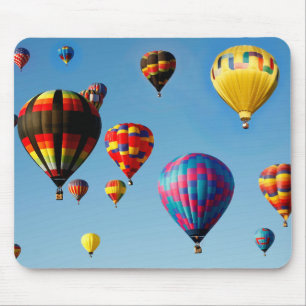 Beautiful Hot Air Balloons Mouse Pad