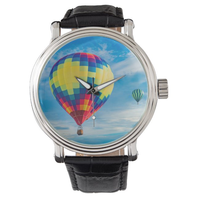 Beautiful Hot Air Balloons Watch (Front)