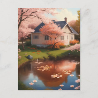 Beautiful House  Postcard