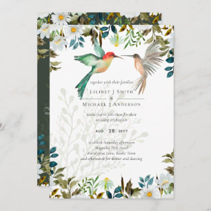 Beautiful HUMMINGBIRDS Couple Wedding