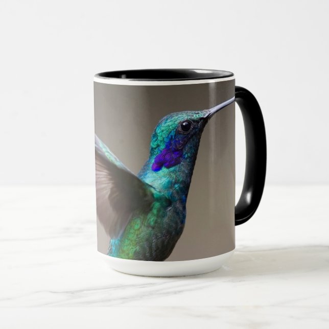 Beautiful hummingbirds mug (Front Right)